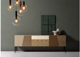 Madia Zero16 con Decoro in Rovere massello di Devina Nais