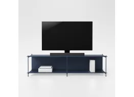 Mobile Porta Tv minimalista in acciao e laminato Musa 02 di Pezzani