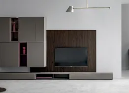 Parete Attrezzata moderna KV004 di SantaLucia
