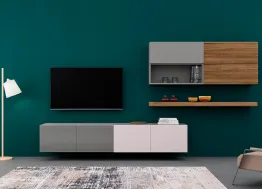 Parete Attrezzata Zero 16 L11 di Devina Nais
