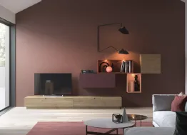 Parete Attrezzata Zero 16 L25 di Devina Nais