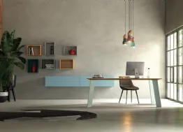 Parete Attrezzata Zero 16 L28 di Devina Nais