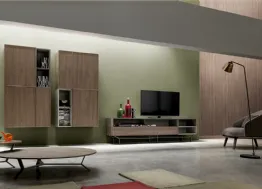 Parete Attrezzata moderna KD014 di SantaLucia