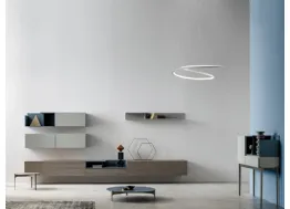 Parete Attrezzata moderna KV005 di SantaLucia