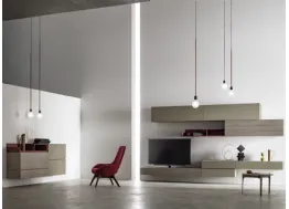 Parete Attrezzata moderna KV007 di SantaLucia