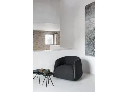 Poltroncina Kodi in tessuto imbottito di Bontempi