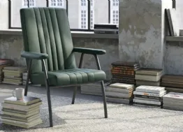 Poltrona dal gusto vintage Nora di Doimo Salotti