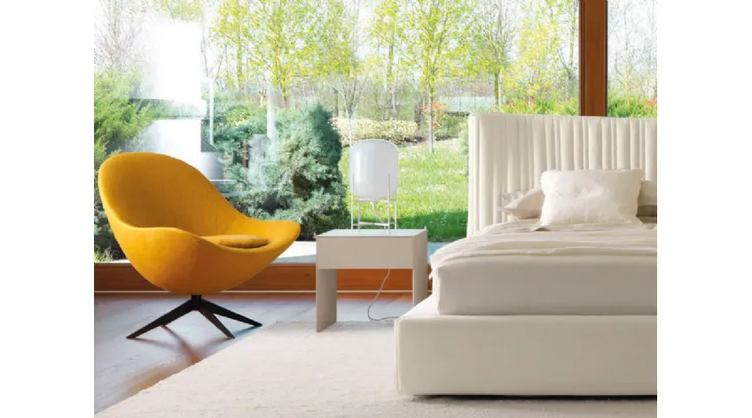 Poltrona di design in tessuto Soor di Desirèe