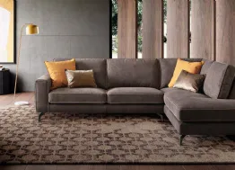 Divano in tessuto ad angolo Spencer di Le Comfort