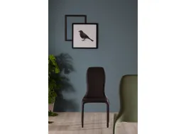 Sedia di design Lisetta con seduta in poliuretano schiumato di Tonin Casa