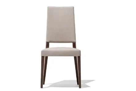 Sedia in tessuto con struttura in legno Sandy di Connubia