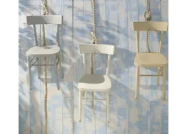 Sedia in legno 732 Shabby Chic di Fratelli Mirandola