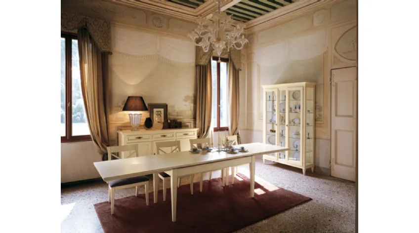 Tavolo classico allungabile in legno Amedeo di Tonin Casa