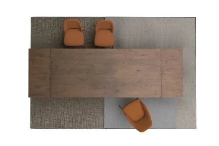 Tavolo allungabile Dakota in Rovere massello di Devina Nais
