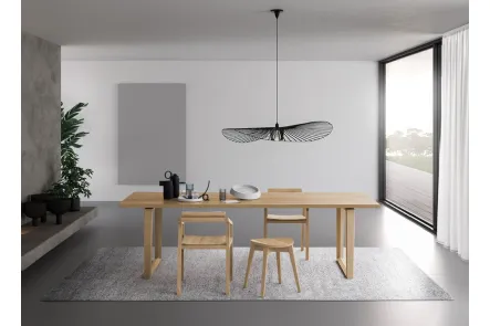 Tavolo Double in Rovere massello di Devina Nais