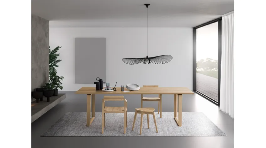 Tavolo Double in Rovere massello di Devina Nais