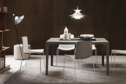 Tavolo moderno allungabile Ettore in laminato di La Primavera