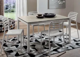 Tavolo allungabile con piano in laminato Luigi di La Primavera