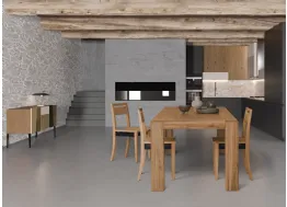 Tavolo Mini Brooklin in Rovere massello di Devina Nais