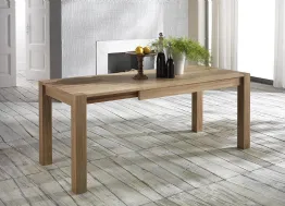 Tavolo allungabile in legno di rovere Wood di Stones
