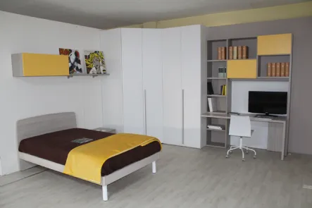 Cameretta con cabina angolo