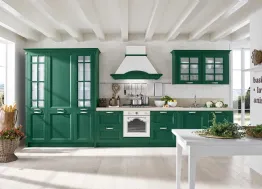 Cucina Classica Country 2 Verde Bosco di GM Cucine