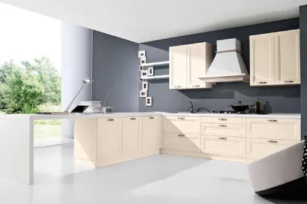 Cucina Classica Country 6 Cipria di GM Cucine
