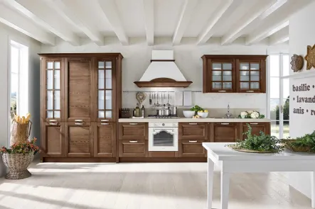 Cucina Classica Country 8 Tabacco di GM Cucine