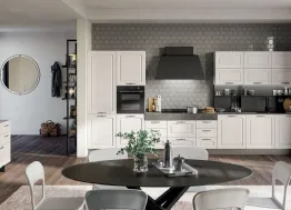 Cucina Classica lineare Grace in Frassino Bianco Camelia di Creo