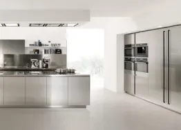 Cucina Design Free Steel di Euromobil