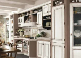 Cucina in muratura Beatrice Laccato Bianco di Lube
