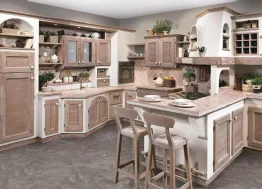 Cucina in muratura Luisa Gessata di Lube