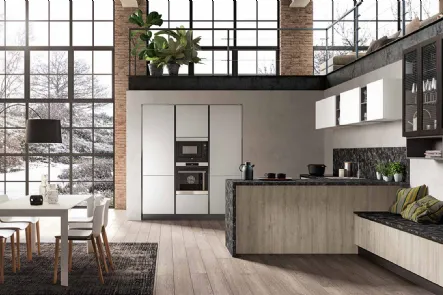 Cucina Moderna 22 versione 6 di GM Cucine