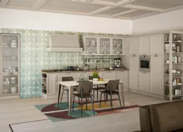 Cucina Moderna Contempo finitura Tortora Angolare di Creo