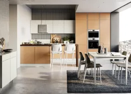Cucina Moderna Rewind Cannella di Creo