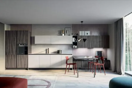 Cucina Moderna Domino Composizione 03 di Prima Cucine