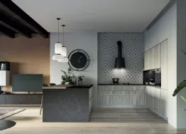 Cucina Moderna Domino Composizione 04 di Prima Cucine