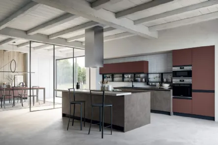 Cucina Moderna Hera Composizione 01 di Prima Cucine