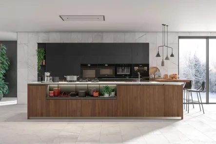 Cucina moderna Immagina Plus 25 di Lube