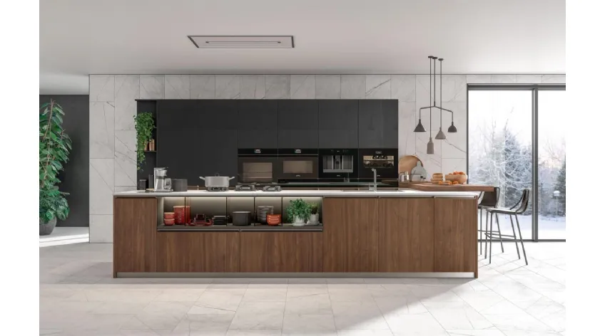 Cucina moderna Immagina Plus 25 di Lube
