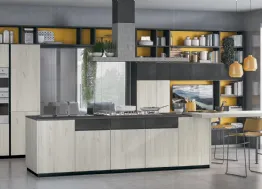 Cucina moderna con isola Immagina Plus Lux 19 Lube