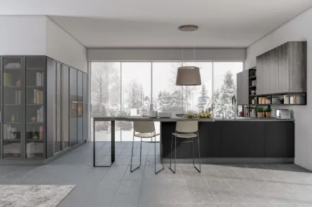 Cucina moderna Immagina Plus 24 di Lube