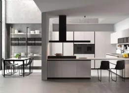 Cucina Moderna Immagina Wood 03 di Lube