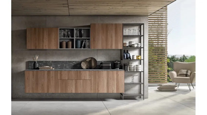 Cucina Moderna Kubika versione 7b di GM Cucine