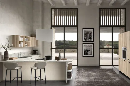 Cucina Moderna Kubika versione 8 di GM Cucine