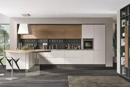 Cucina Moderna Luna 01 di Lube