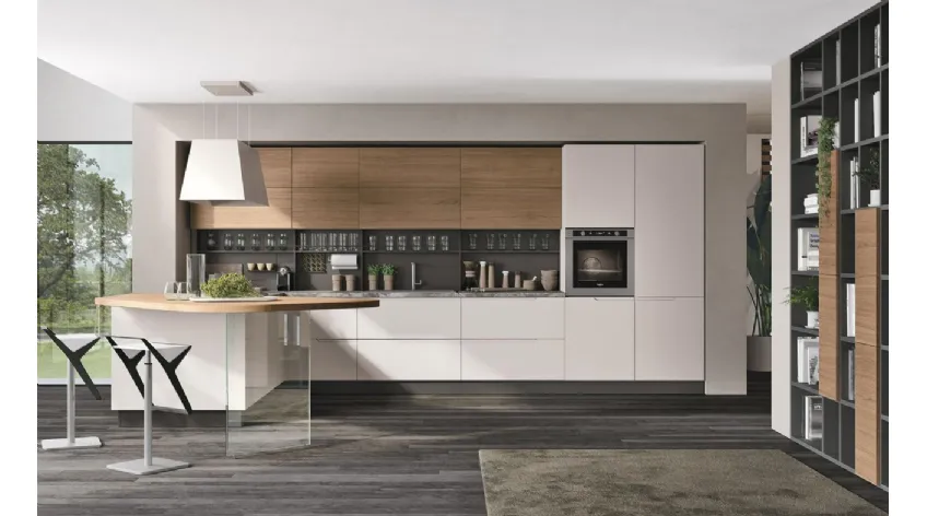Cucina Moderna Luna 01 di Lube