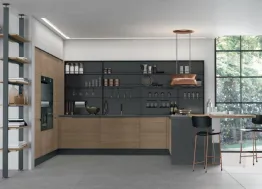 Cucina moderna Luna 04 di Lube