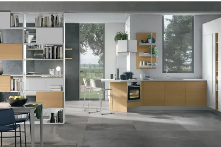 Cucina moderna Luna 08 di Lube