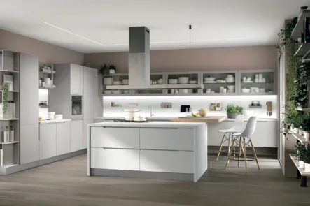 Cucina moderna Luna 10 di Lube
